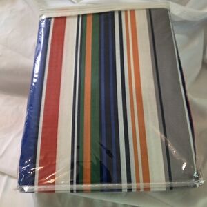 Striped Multicolor Bedding Set TWIN Size